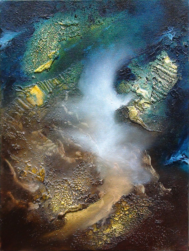  Primordial Dance 30x40 cm verkocht 