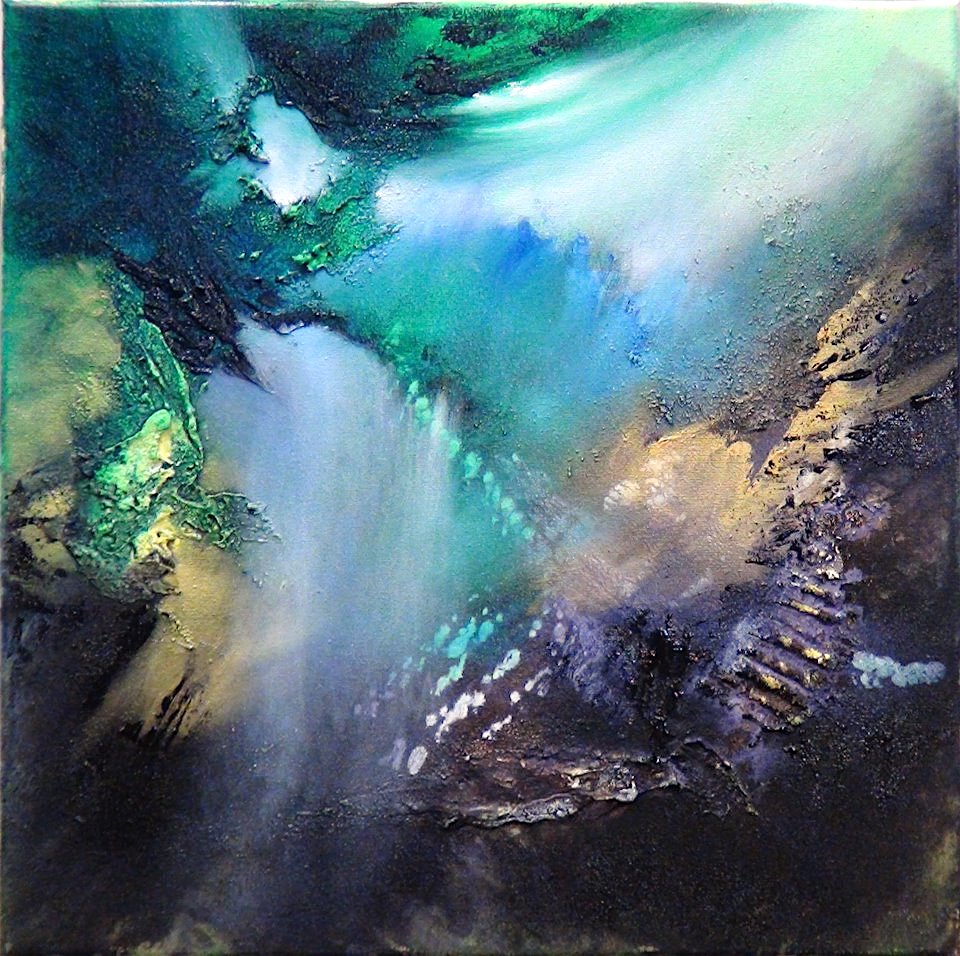  Whispers from Eden 40x40 cm verkocht 